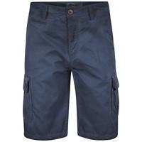Dumont Cotton Cargo Shorts in Blue - Tokyo Laundry