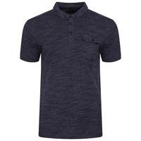 Dulwich Space Dye Polo Shirt in Blue - Dissident