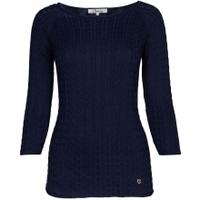 Dubarry Caltra Sweater, Navy, 10