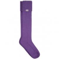 Dubarry Alpaca Socks, Purple, S