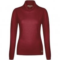 Dubarry Redmond Roll Neck Sweater, Crimson, -