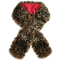 dubarry ladies faux fur scarf leopard faux fur scarf