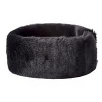 Dubarry Ladies Faux Fur Headband, Black, Faux Fur Headband One Size