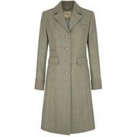 Dubarry Blackthorn 3/4 Length Tweed Jacket, Connacht Acorn, 10