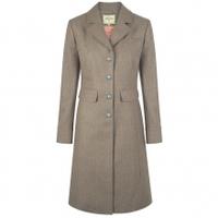 Dubarry Blackthorn 3/4 Length Tweed Jacket, Connacht Oak, 16