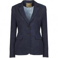 Dubarry Pearlwort Tweed Jacket, Navy, 8