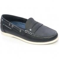 Dubarry Leeward Loafers, Navy, UK 9