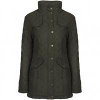 Dubarry Kanturk Quilted Coat, Verdigris, 12