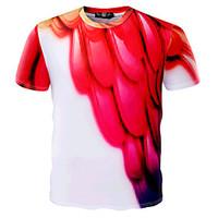 dudian mens going out simple active summer t shirtgeometric round neck ...