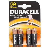 duracell plus power aa batteries 4 pack assorted