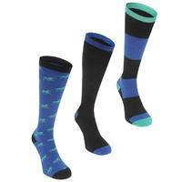 Dublin Block Stripe Socks Pk3