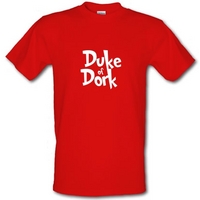 Duke of Dork male t-shirt.