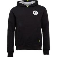 DuFFS Mens Hoody With Chest Print Black