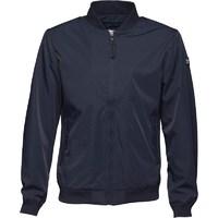 Duck and Cover Mens Rosberg Bomber Jacket Deep Navy