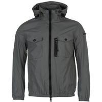 Duck and Cover Chrome Nylon Lightweight Jacket