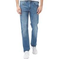 Duck and Cover Mens Boxsir Straight Fit Jeans Eaton Light