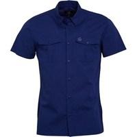 Duck and Cover Mens Ensign Short Sleeve Utility Shirt Twilight