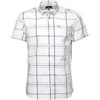 duck and cover mens hughes short sleeve shirt white