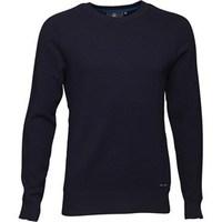 Duck and Cover Mens Sustain Jumper Deep Navy