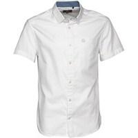Duck and Cover Mens Frigate Short Sleeve Oxford White