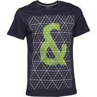 Duck and Cover Mens Doric T-Shirt Deep Navy