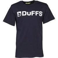 DuFFS Mens Printed T-Shirt Navy