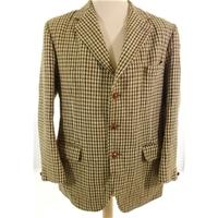 dunnco chest 42 bright harris tweed 3 button jacket