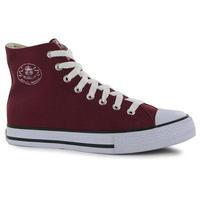Dunlop Mens Canvas High Top Trainers