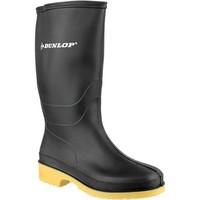 dunlop kids 162458 dulls welly mens wellington boots in black