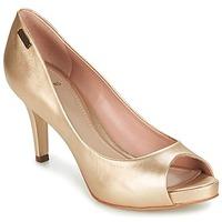 Dumond MESTICO METALIZED women\'s Court Shoes in gold