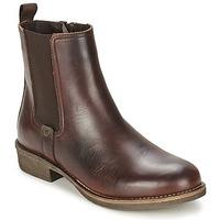 Duffy 5213122-05-DARK-BROWN women\'s Mid Boots in brown