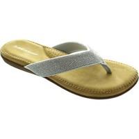 Dunlop DLP380 women\'s Flip flops / Sandals (Shoes) in Silver
