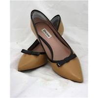 Dune Size 6 Beige Leather Bow Shoes Dune - Size: 6 - Beige - Court shoes