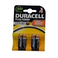 Duracell Plus Power AAA 4 Pack