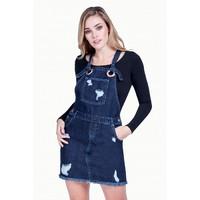 DUNGAREE DRESS