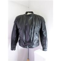 Duchess Black Leather Jacket Size 10 Good Condition