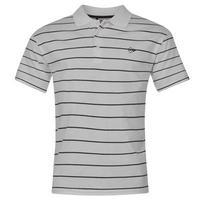 dunlop stripe polo mens