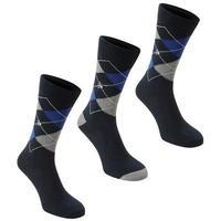 Dunlop Argyle Sock 3 Pack
