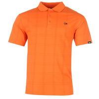 Dunlop Check Golf Polo Shirt Men...