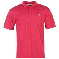 Dunlop Check Golf Polo Shirt Men...
