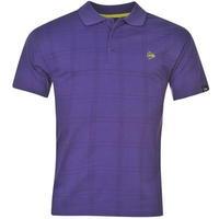 Dunlop Check Golf Polo Shirt Men...