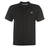 Dunlop Check Golf Polo Shirt Men...