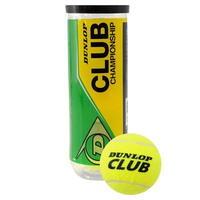 Dunlop Club Championship 3 Pack Tennis Balls