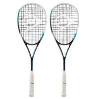 Dunlop Biomimetic Pro GTS 130 Squash Racket Double Pack