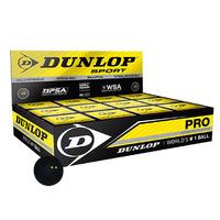 Dunlop Pro Squash Balls - 1 dozen