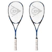 dunlop aerogel 4d pro gt x squash racket double pack