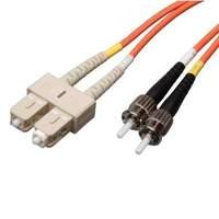 Duplex Multimode 62.5/125 Fiber Optic Patch Cable Sc/st - 3m (10 Ft.)