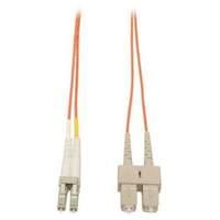 Duplex Multimode 62.5/125 Fiber Optic Patch Cable Lc/sc - 10m (33 Ft.)