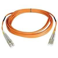 Duplex Multimode 62.5/125 Fiber Optic Patch Cable Lc/lc - 1 Ft.