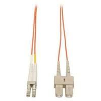 Duplex Multimode 62.5/125 Fiber Optic Patch Cable Lc/sc - 20m (65 Ft.)